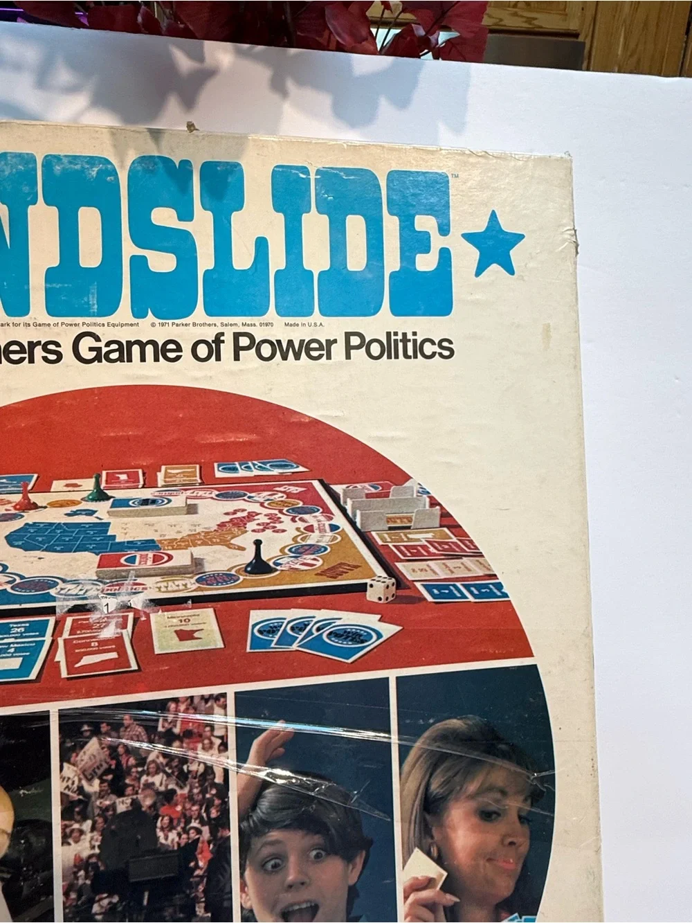 Parker Brothers vintage landslide